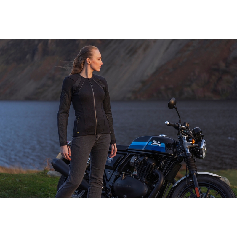 Veste de moto femme Knox Urbane PRO Mk3 noire