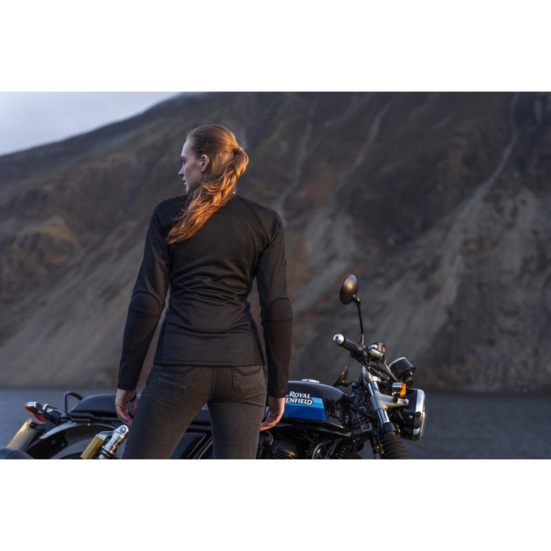 Veste de moto femme Knox Urbane PRO Mk3 noire