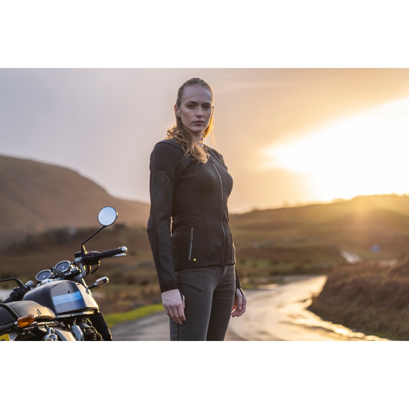 Veste de moto femme Knox Urbane PRO Mk3 noire