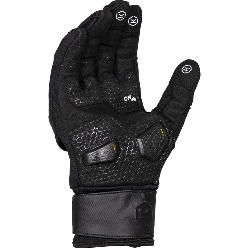 Gants de moto Knox Orsa Textile OR4 noirs