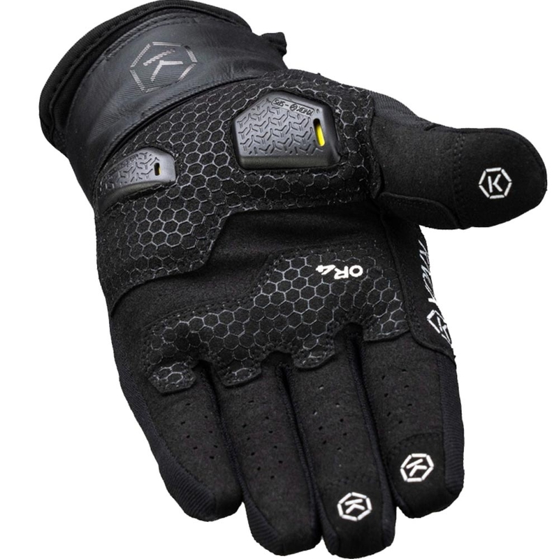 Gants de moto Knox Orsa Textile OR4 noirs