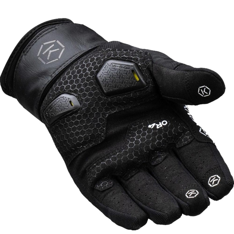 Gants de moto Knox Orsa Textile OR4 noirs