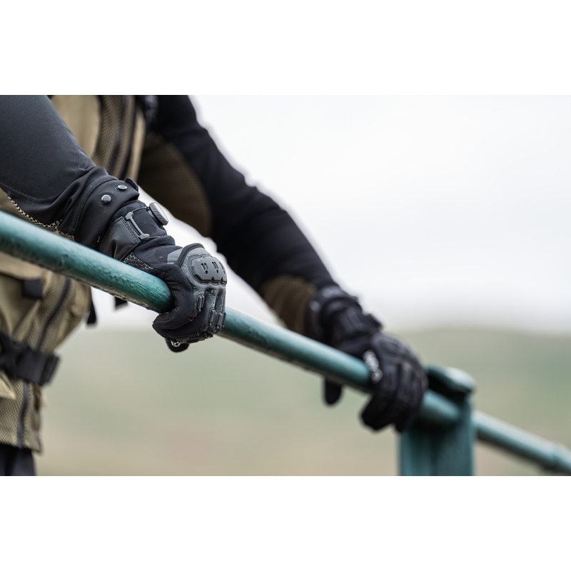 Gants de moto Knox Orsa Textile OR4 noirs