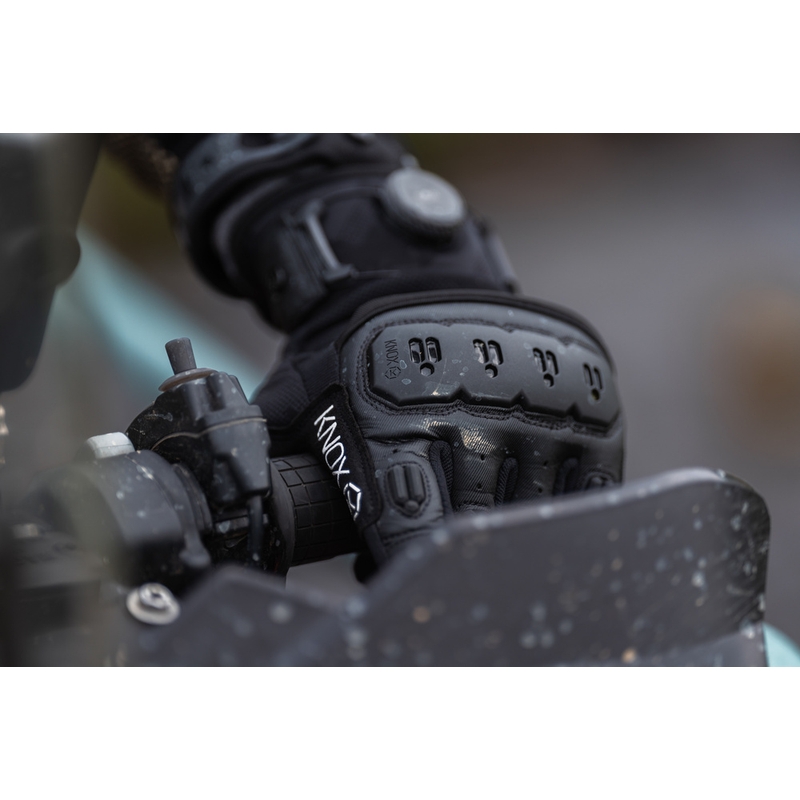 Gants de moto Knox Orsa Textile OR4 noirs