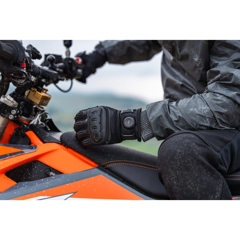 Gants de moto Knox Orsa Textile OR4 noirs