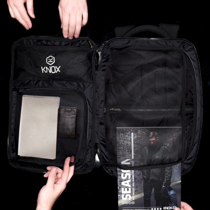 Sac à dos moto Knox Eda Every Day Adventure 25 l noir