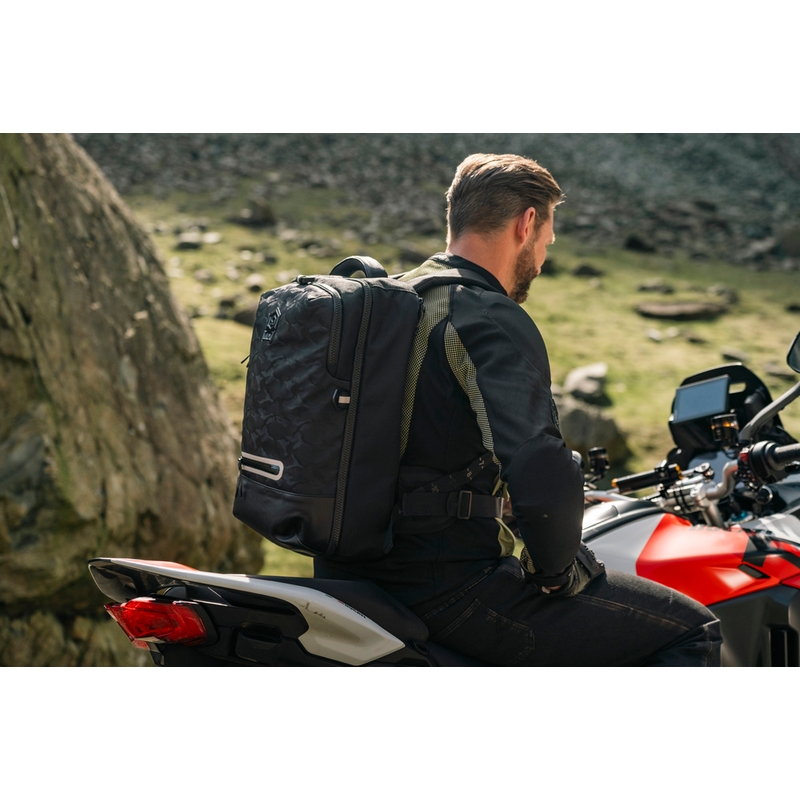 Sac à dos moto Knox Eda Every Day Adventure 25 l noir