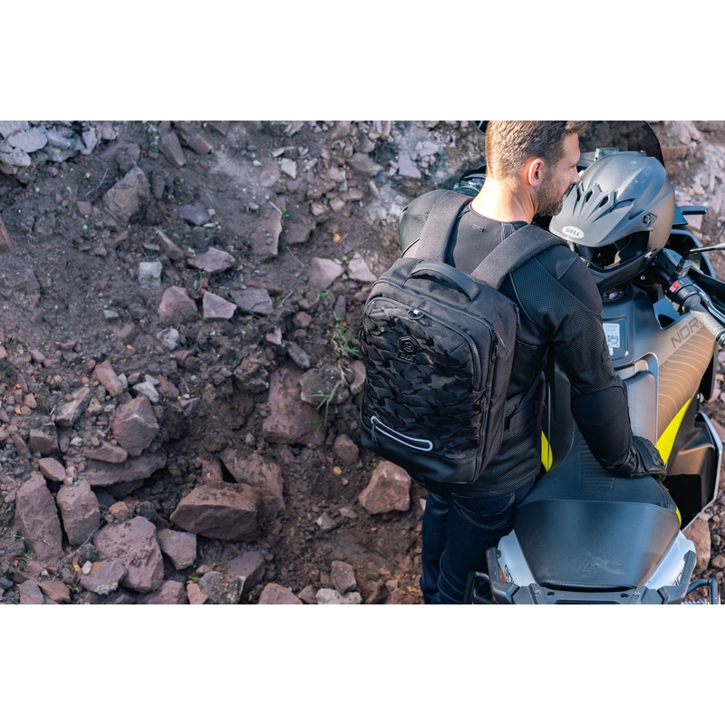 Sac à dos moto Knox Eda Every Day Adventure 25 l noir