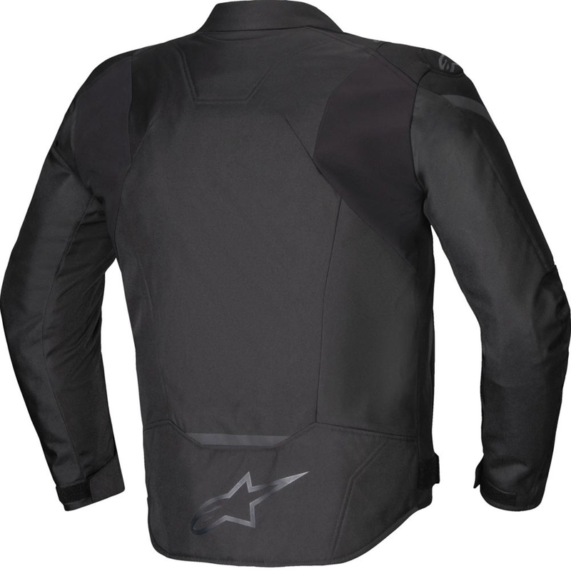 Veste de moto imperméable Alpinestars T-JAWS V4, noire.