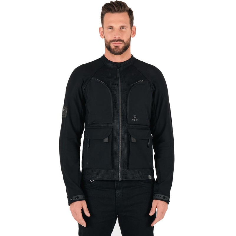 Veste de moto Knox Tor noire