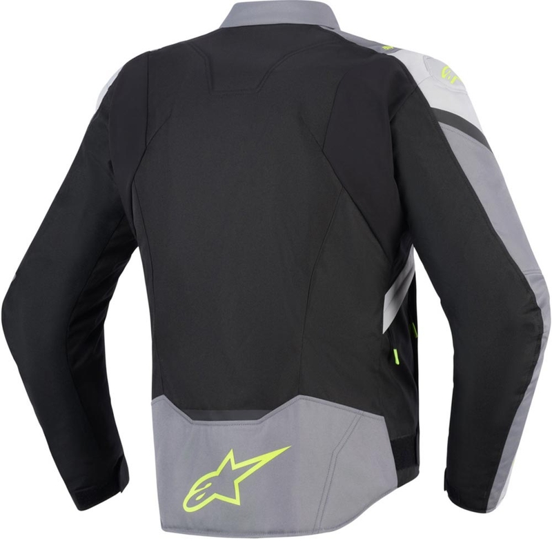 Veste de moto imperméable Alpinestars T-JAWS V4 Noir-Gris clair-Gris