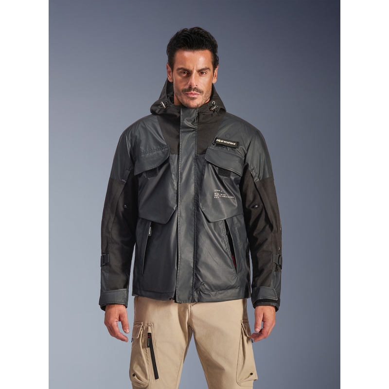 Blouson moto imperméable Alpinestars Mospher noir