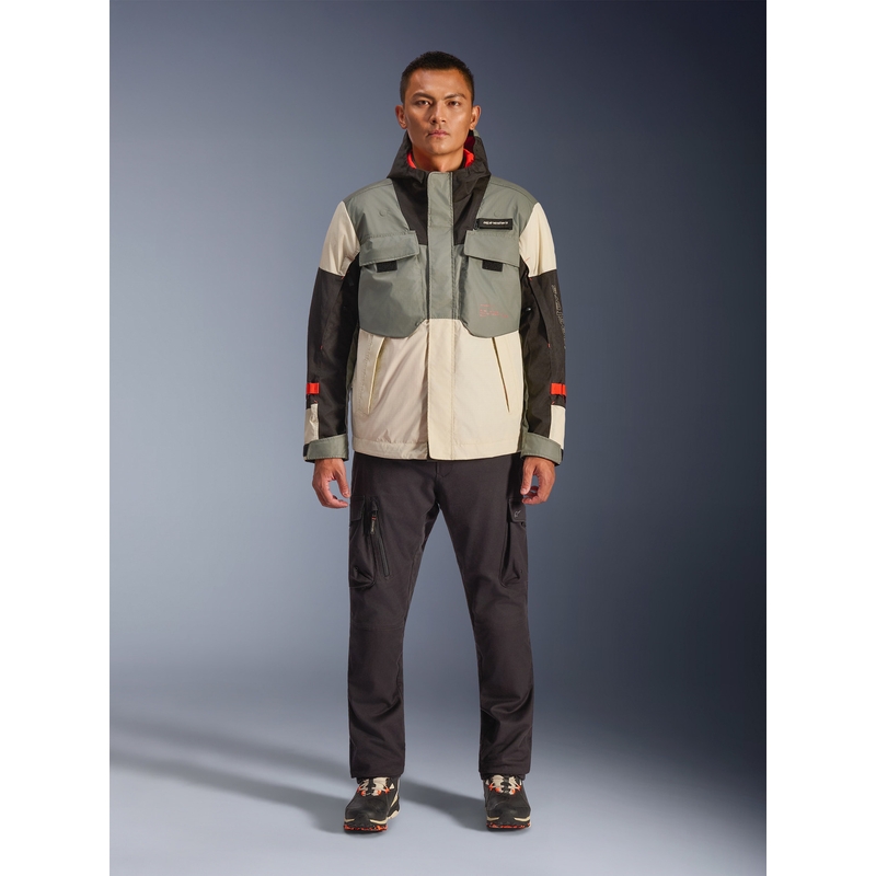 Veste de moto Alpinestars Mospher imperméable, grise et noire