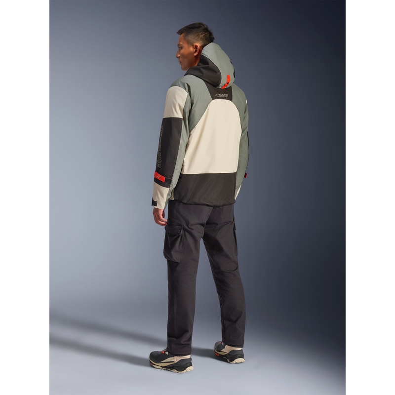 Veste de moto Alpinestars Mospher imperméable, grise et noire