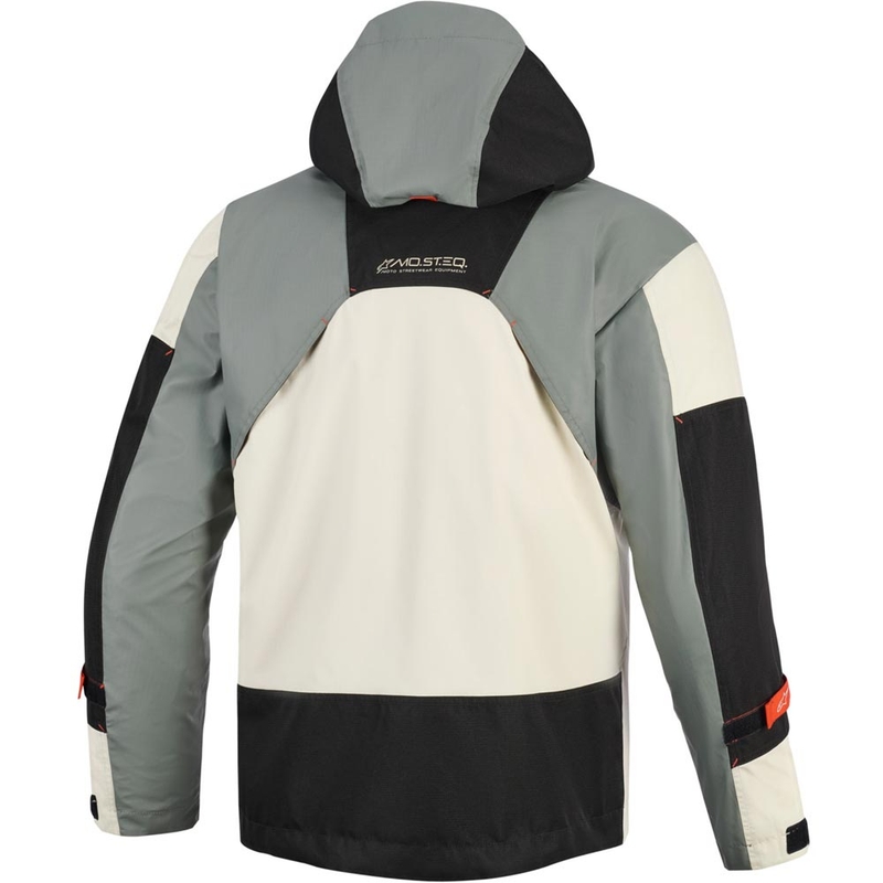 Veste de moto Alpinestars Mospher imperméable, grise et noire