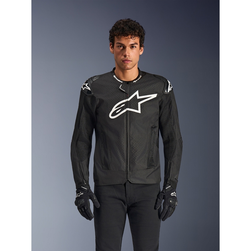 Blouson de moto Alpinestars T-GP AIR noir