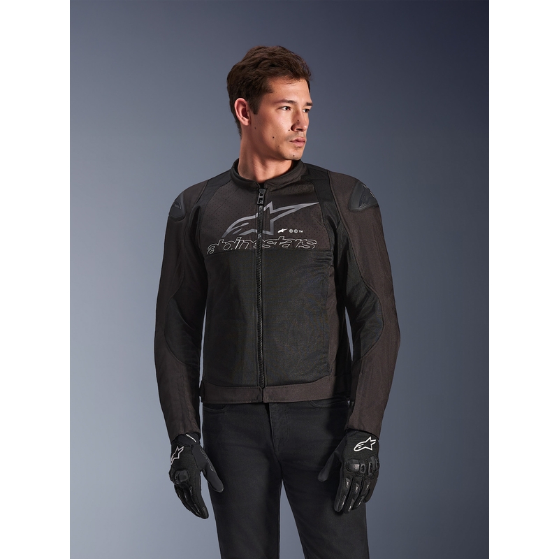 Blouson de moto Alpinestars SMX Air noir anthracite