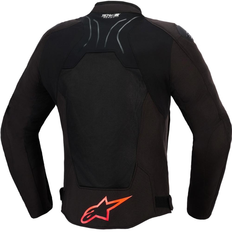 Blouson de moto Alpinestars SMX Air noir-rouge-blanc