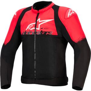Blouson de moto Alpinestars SMX Air rouge et noir