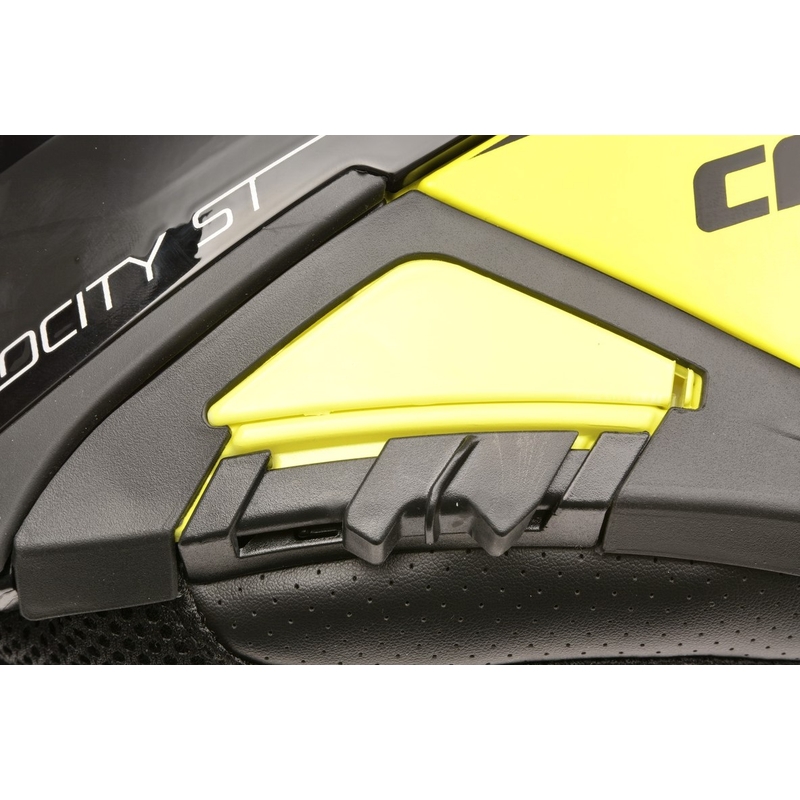 Casque Cassida Velocity ST 2.1 noir-jaune fluo à bascule