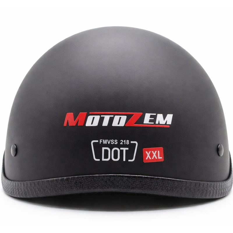 Casque jet MotoZem noir
