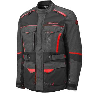 Blouson de moto 4SQUARE Trailer Craft gris-rouge