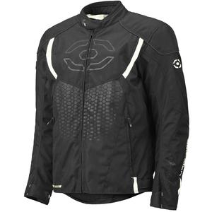 Blouson de moto 4SQUARE Sportster Dart noir et blanc