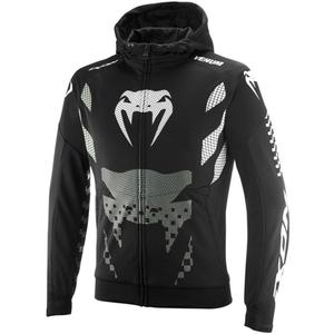 Sweat-shirt de moto IXON Venum Touch-R noir-anthracite-blanc