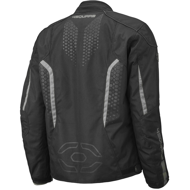 Blouson de moto 4SQUARE Sportster Dart noir-gris