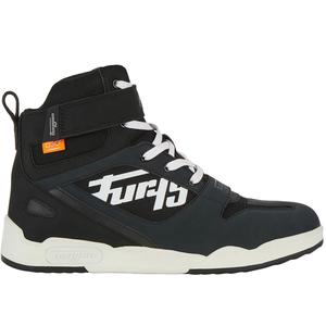 Bottes de moto Furygan Get Down noires et blanches