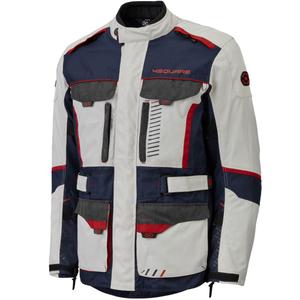 Veste de moto 4SQUARE Trailer Craft blanche-bleue-rouge