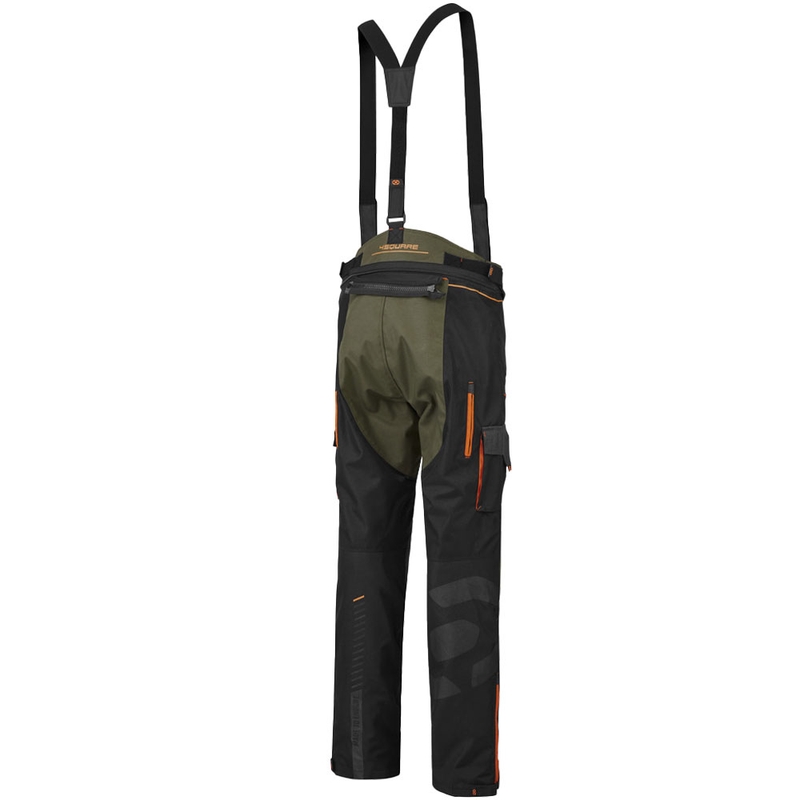 Pantalon de moto 4SQUARE Trailer Craft kaki-orange