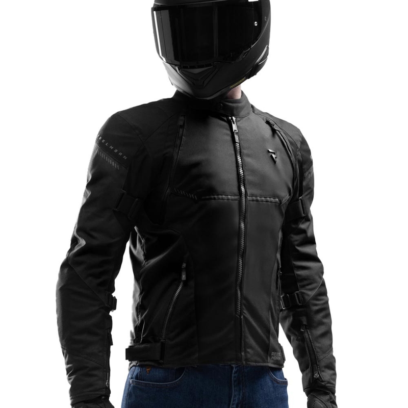 Veste de moto Rebelhorn Swift noire