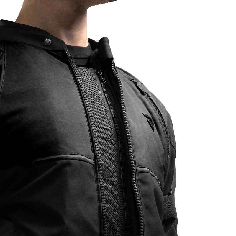 Veste de moto Rebelhorn Swift noire