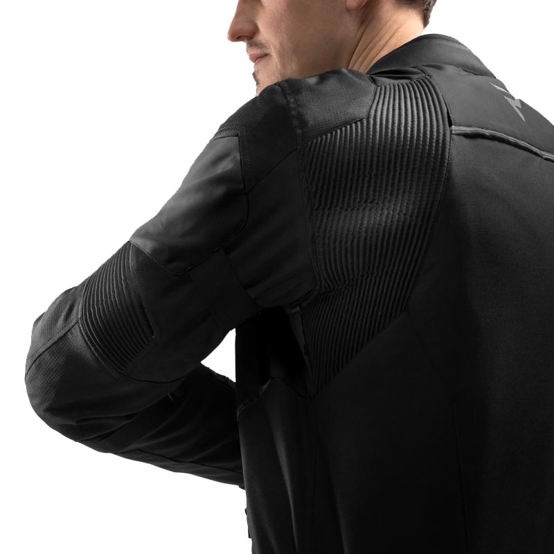 Veste de moto Rebelhorn Swift noire