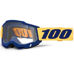 Lunettes de motocross 100% ACCURI 2 Desoto avec plexiglas transparent