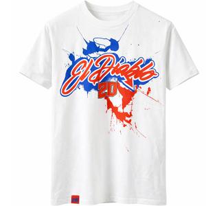 T-shirt Ducati Fabio Quartararo 20 à motif coloré blanc