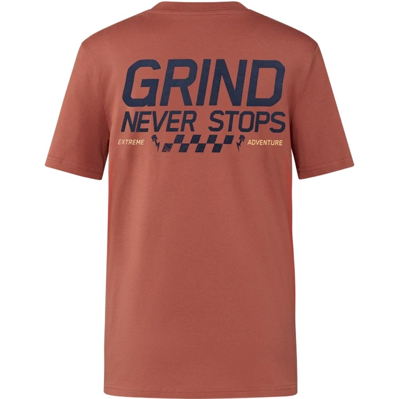 T-shirt KTM Red Bull Racing Grind marron foncé