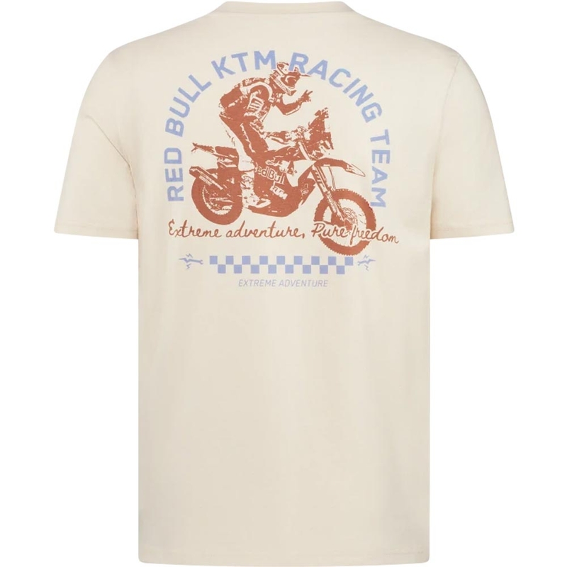 T-shirt blanc KTM Red Bull Racing Sunset