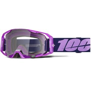 Lunettes de motocross 100% ARmatic Toyota avec plexiglas transparent