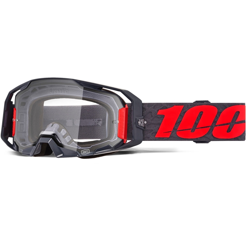 Lunettes de motocross 100% ARmatic Toro avec plexiglas transparent