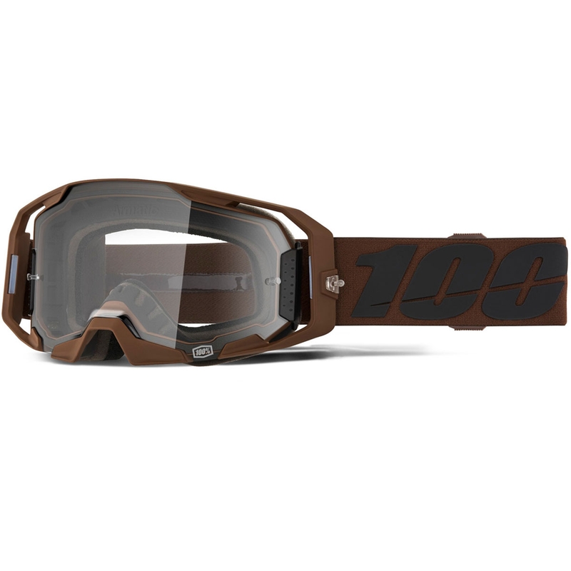 Lunettes de motocross ARmatic Salcedo 100% avec plexiglas transparent