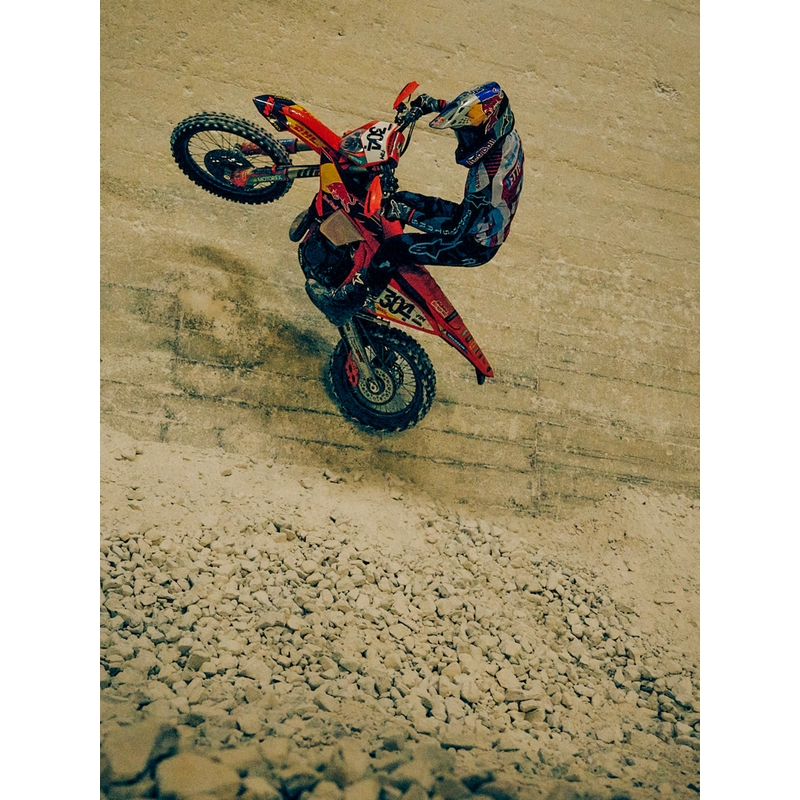 Maillot de motocross Alpinestars Techstar édition limitée Beast Coast, gris-noir-orange