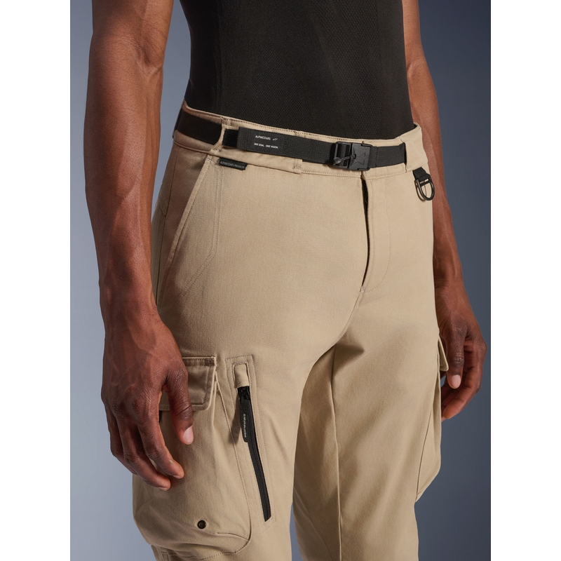 Pantalon de moto cargo Alpinestars Flex-AST beige clair