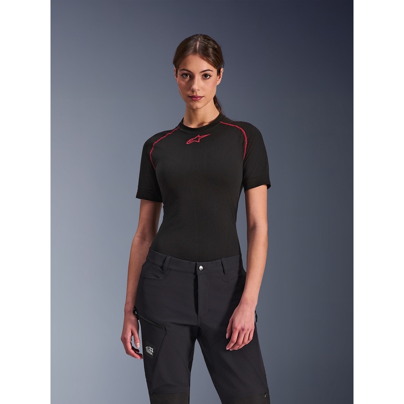 Pantalon de moto Alpinestars Stella Explore AST pour femme, noir