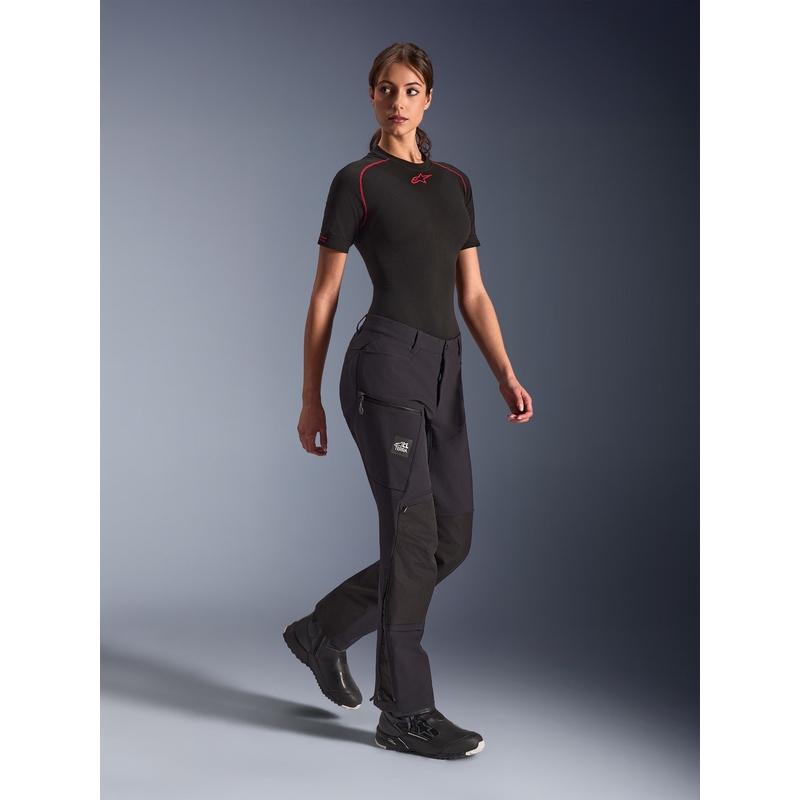 Pantalon de moto Alpinestars Stella Explore AST pour femme, noir