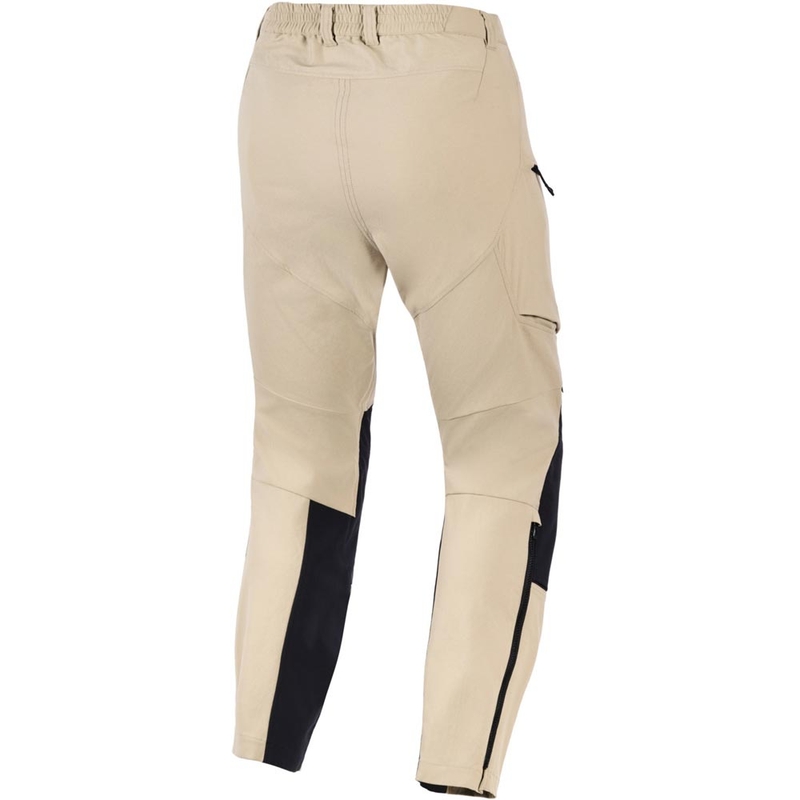 Pantalon de moto Alpinestars Stella Explore AST pour femme, marron clair-noir