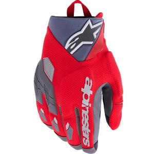 Gants de moto Alpinestars Durack noir-gris-rouge