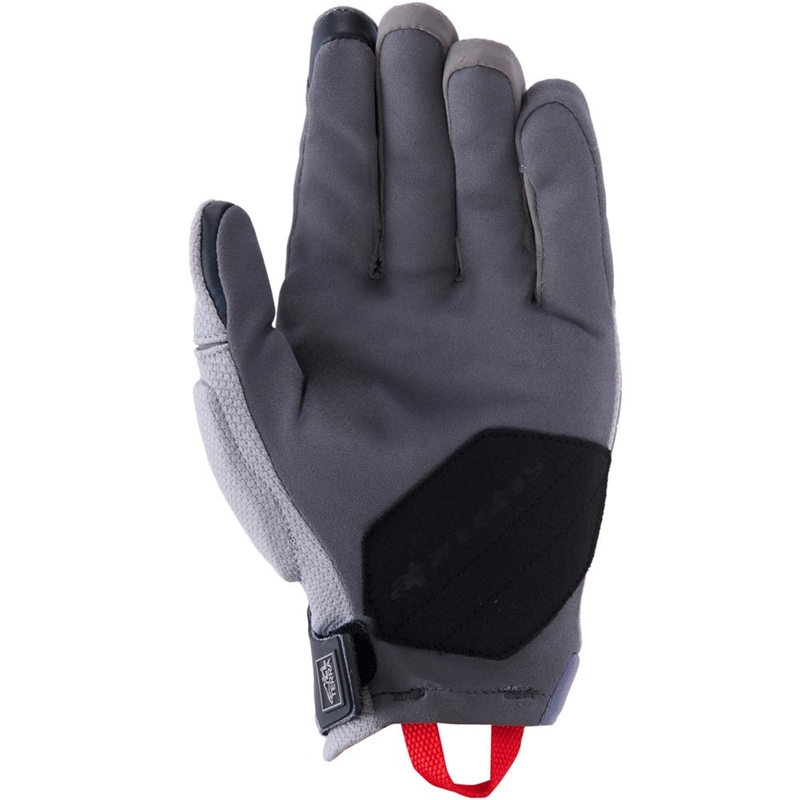Gants de moto Alpinestars Durack gris foncé-gris clair