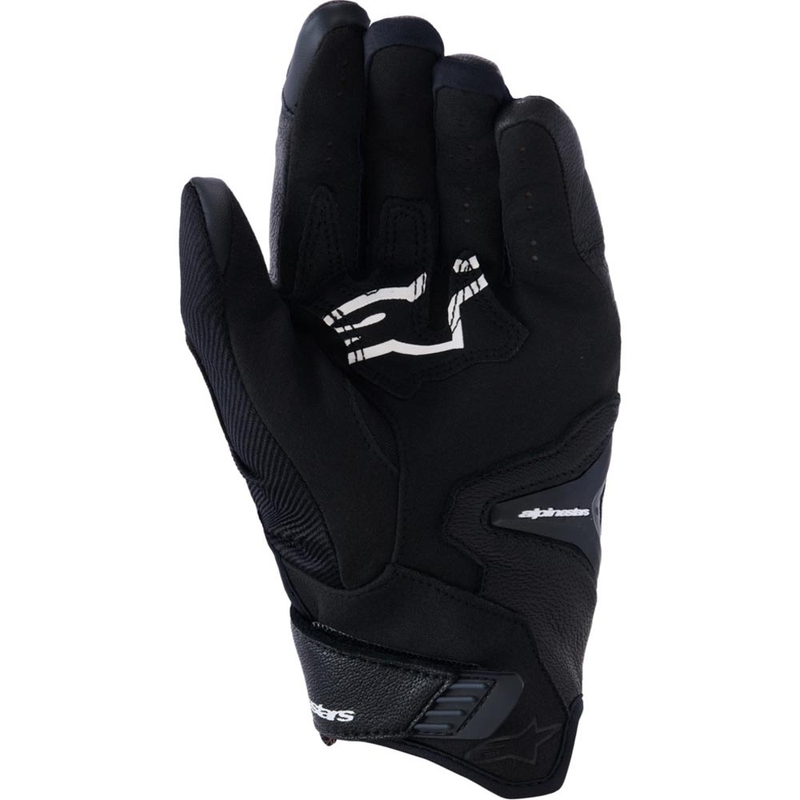 Gants de moto Alpinestars SP-R PRO noir et blanc